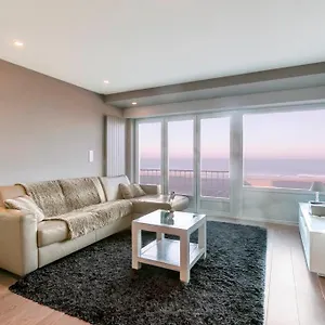Montezuma Luxe Studio Met Frontaal Zeezicht Zonder Aparte Slaapkamer , Ostende Belgique
